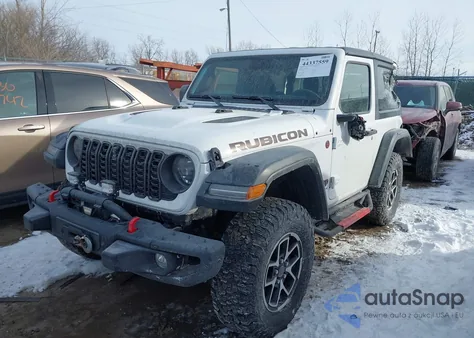 2024 Jeep Wrangler 2-Door Rubicon 4X4 из США, поврежденный, VIN 1C4PJXCG8RW114450